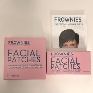 Bundle-2 Items: Frownies Forehead + Corners Of Eyes And Mouth Combo Pack